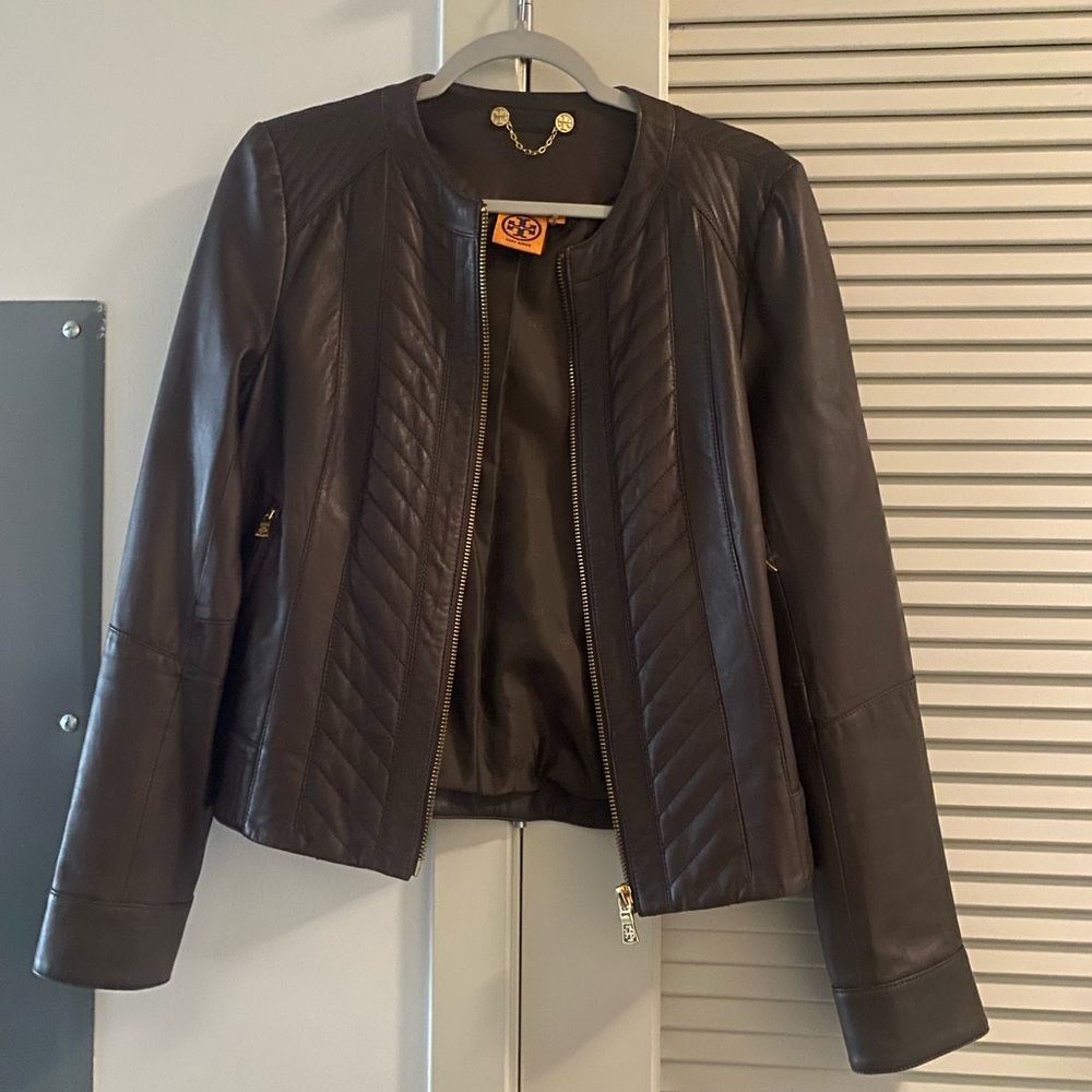 Tory Burch Leather Jacket